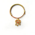 Nimara Ritual Handmade String Alloy Luck Blessings Adjustable Cats Small Dogs Pet Collar
