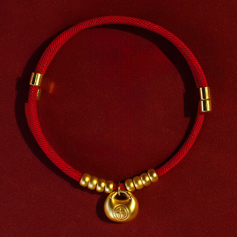 Nimara Ritual Red String Bead Protection Adjustable Cats Small Dogs Pet Collar