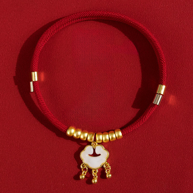Nimara Ritual Red String Bead Protection Adjustable Cats Small Dogs Pet Collar