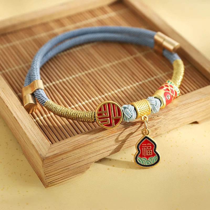 Nimara Ritual Metal Pendant Red String Peace Joy Blessing Protection Adjustable Cats Small Dogs Pet Collar