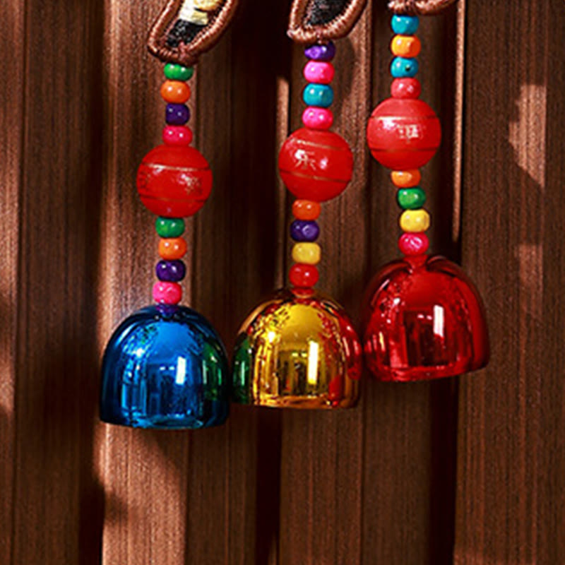 Nimara Ritual Year Of The Horse Embroidery Bell Tassel Hanging Decoration