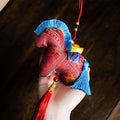 Nimara Ritual Year Of The Horse Red String Embroidery Ingot Tassel Decoration