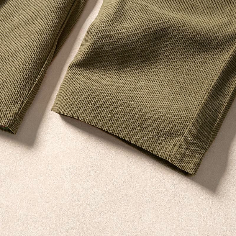 Nimara Ritual Commute Fall Corduroy Women's Harem High Waist Pants With Pockets