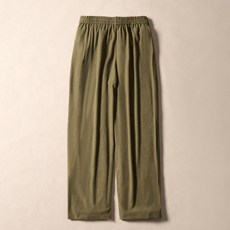 Nimara Ritual Commute Fall Corduroy Women's Harem High Waist Pants With Pockets