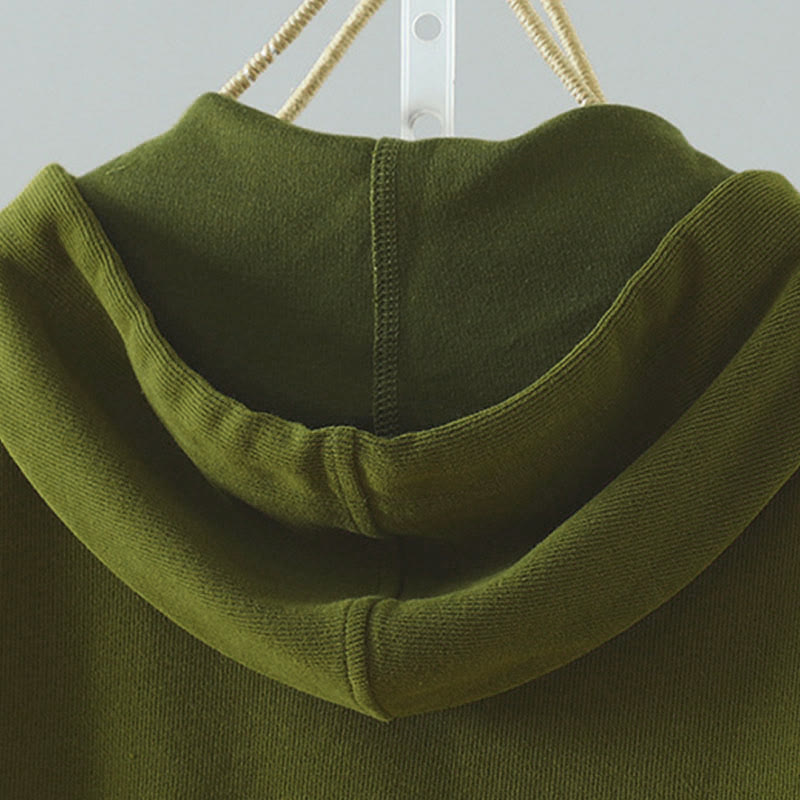 Nimara Ritual Solid Color Buttons Down Decorative Pocket Women's Long Sleeve Cardigan