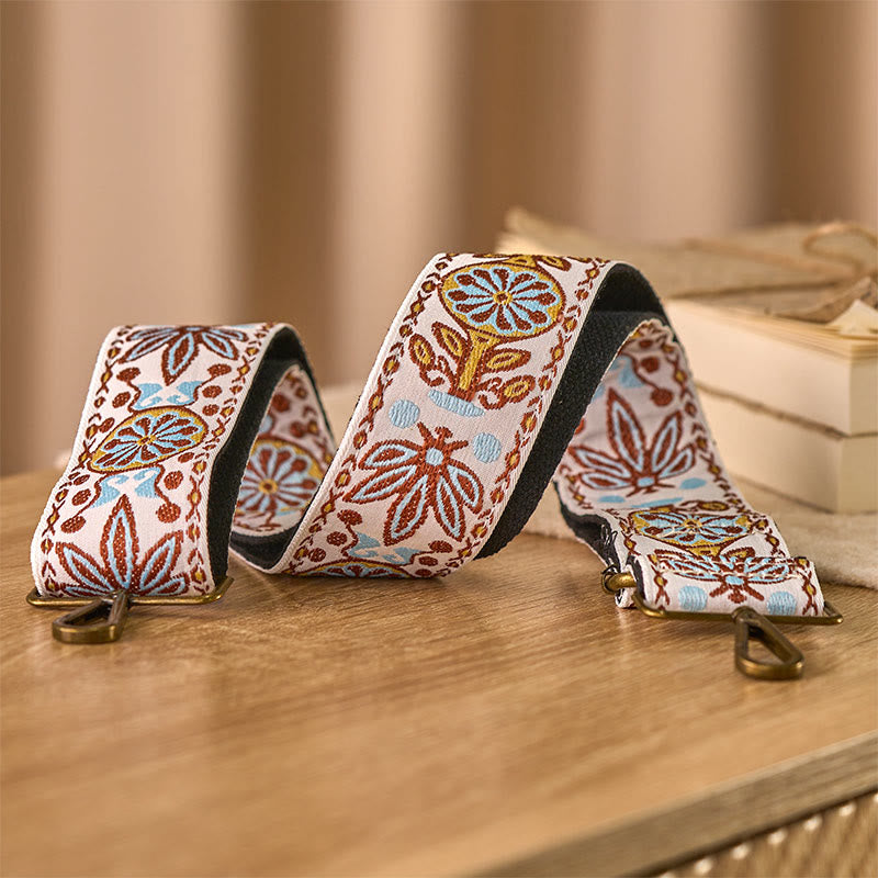 Nimara Ritual Boho Maple Leaf Flower Geometric Adjustable Handbags Crossbody Shoulder Bag Straps Replacement