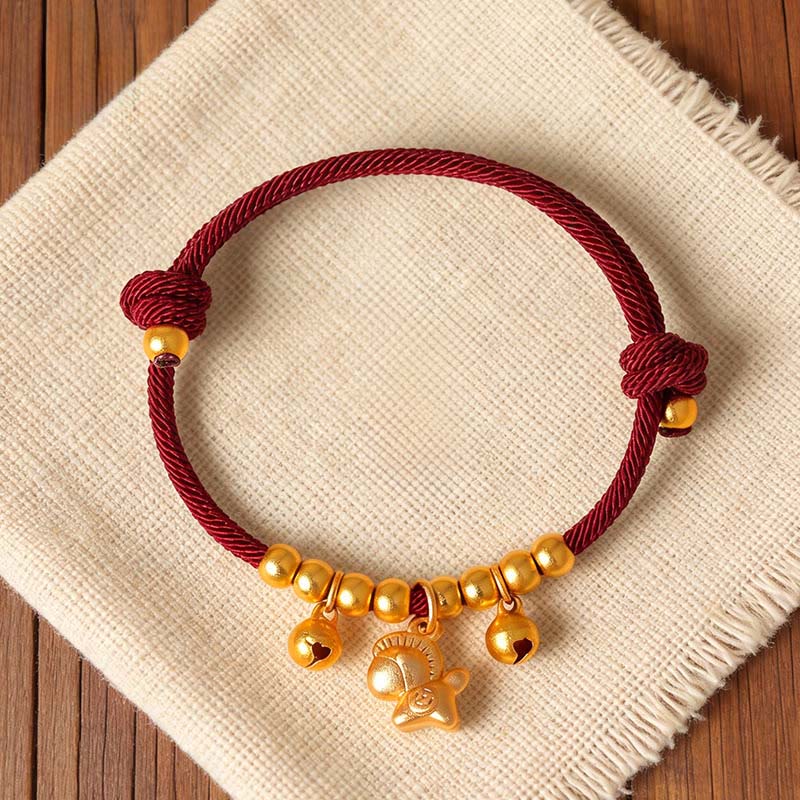 Nimara Ritual Year Of The Horse Multiple Horse Styles Rope Luck Strength Adjustable Bracelet