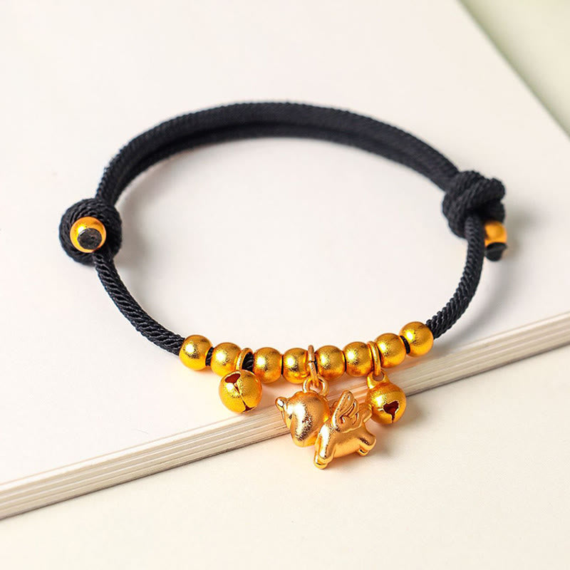 Nimara Ritual Year Of The Horse Multiple Horse Styles Rope Luck Strength Adjustable Bracelet