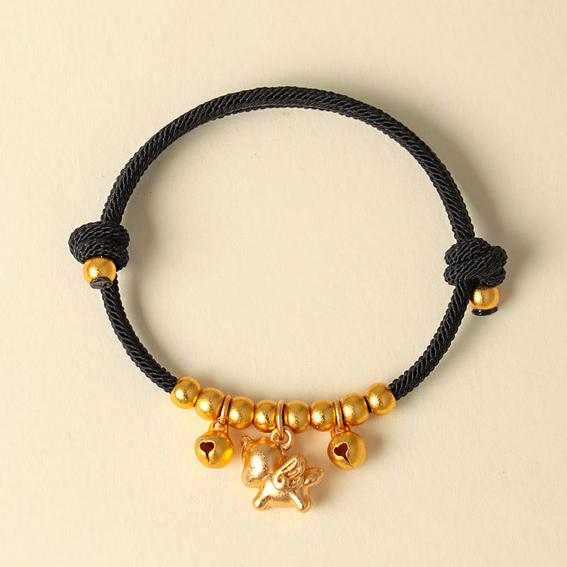 Nimara Ritual Year Of The Horse Multiple Horse Styles Rope Luck Strength Adjustable Bracelet