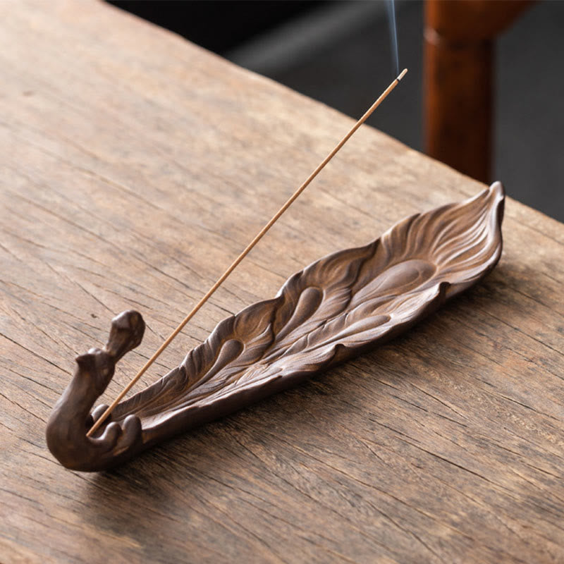Nimara Ritual Peacock Shape Fortune Home Decoration Incense Burner