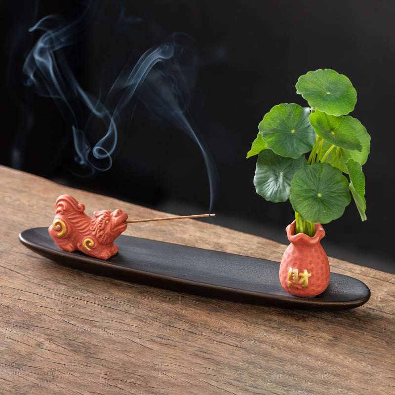Nimara Ritual Pixiu Wealth Home Decoration Incense Burner