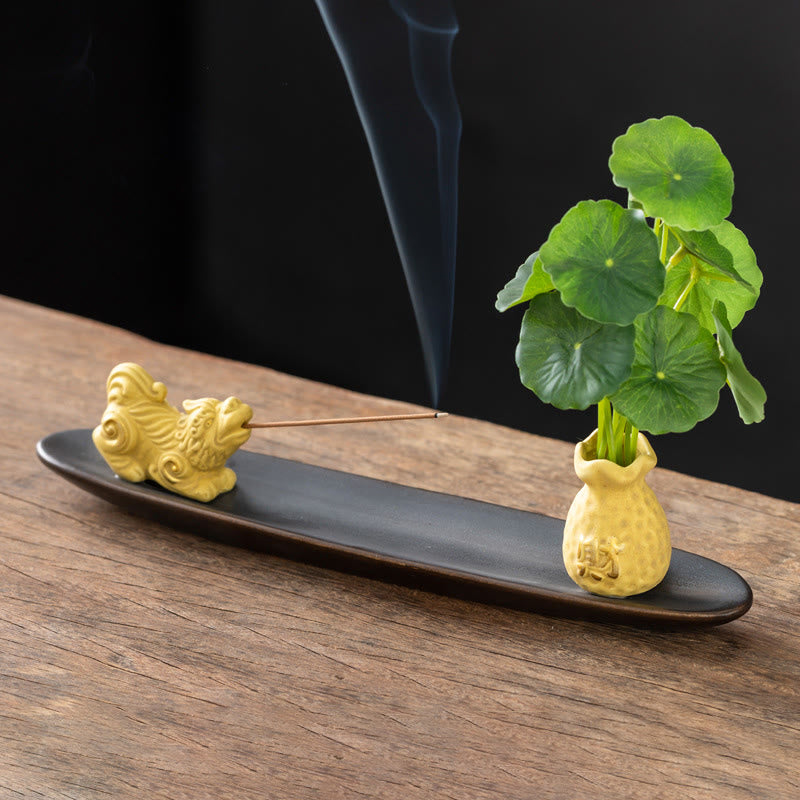 Nimara Ritual Pixiu Wealth Home Decoration Incense Burner
