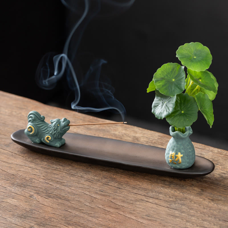 Nimara Ritual Pixiu Wealth Home Decoration Incense Burner