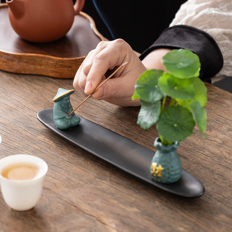 Nimara Ritual Pixiu Wealth Home Decoration Incense Burner