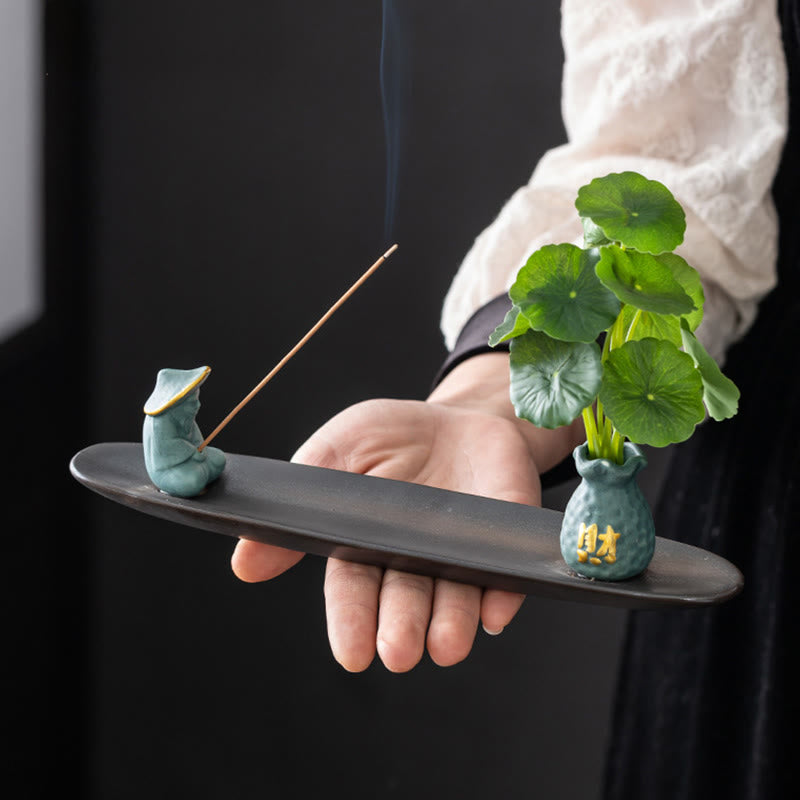 Nimara Ritual Pixiu Wealth Home Decoration Incense Burner