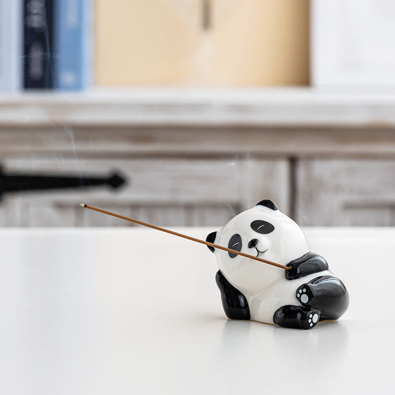 Nimara Ritual Panda Shape Home Decoration Incense Burner