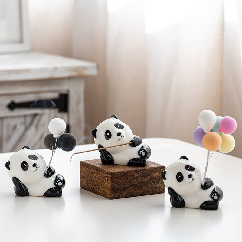 Nimara Ritual Panda Shape Home Decoration Incense Burner