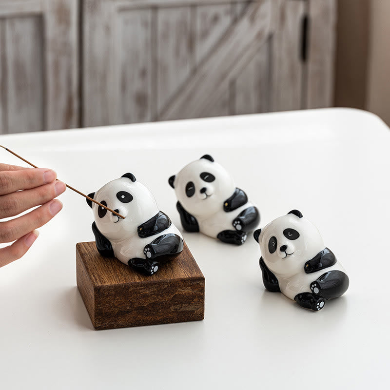 Nimara Ritual Panda Shape Home Decoration Incense Burner