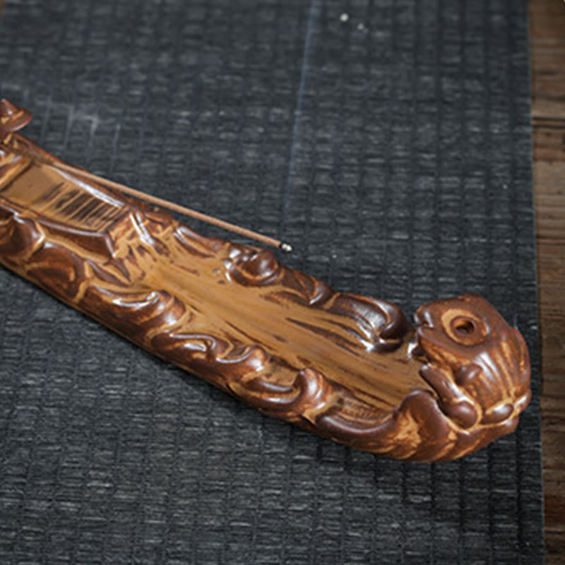 Nimara Ritual Small Boat Cicada Home Decoration Incense Burner