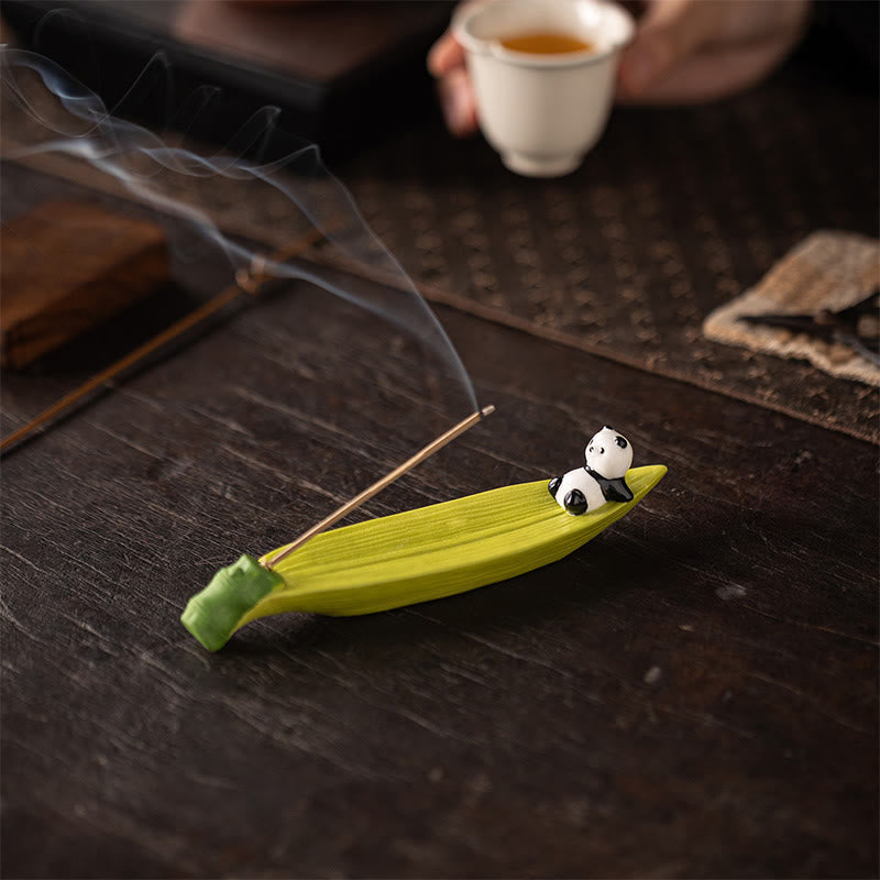 Nimara Ritual Panda Home Decoration Incense Burner