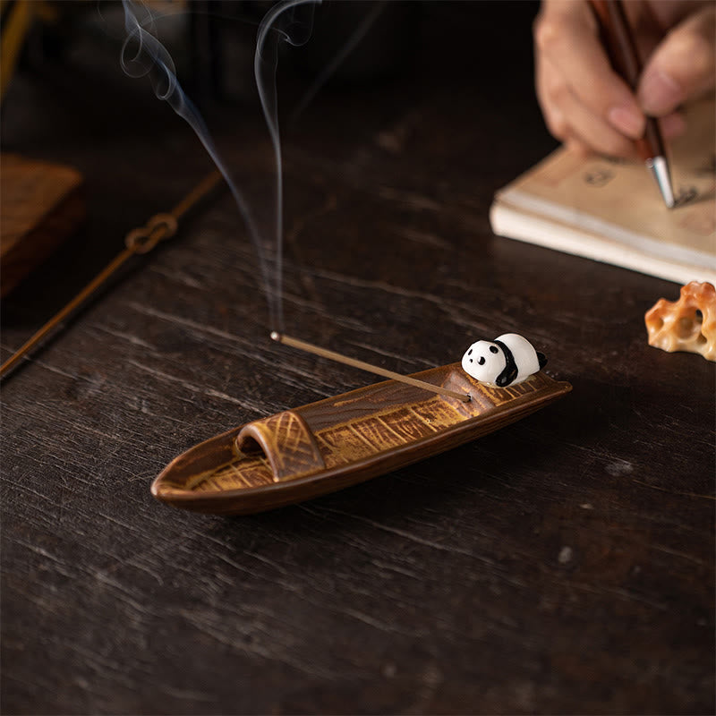Nimara Ritual Panda Home Decoration Incense Burner