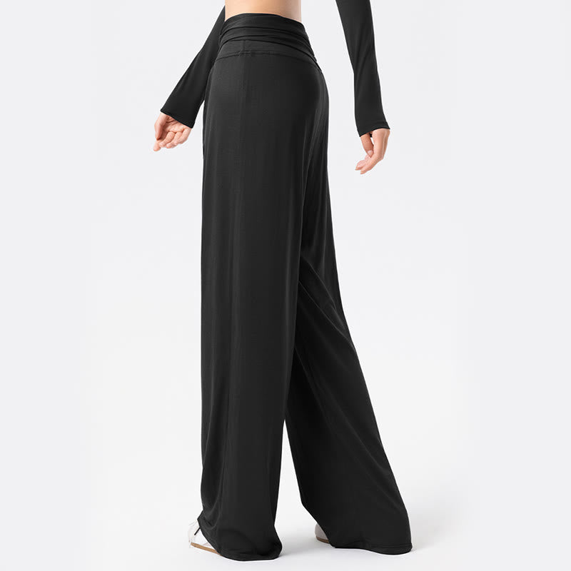 Nimara Ritual Casual Lace-up Breathable Sports Women's Wide Leg Pants
