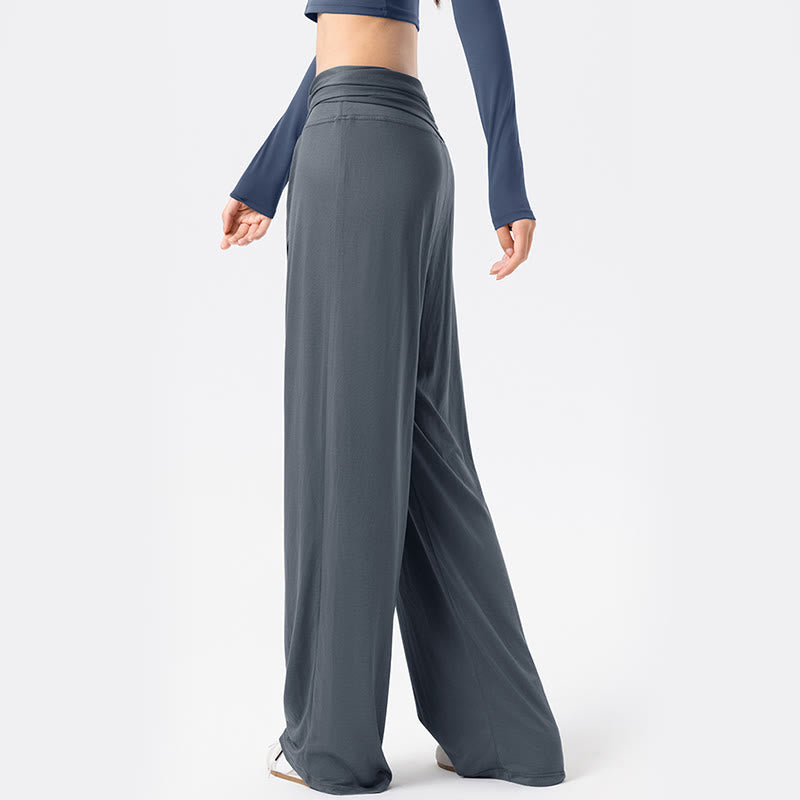 Nimara Ritual Casual Lace-up Breathable Sports Women's Wide Leg Pants
