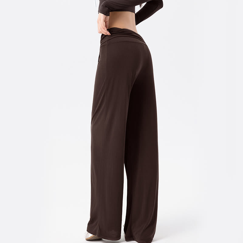 Nimara Ritual Casual Lace-up Breathable Sports Women's Wide Leg Pants