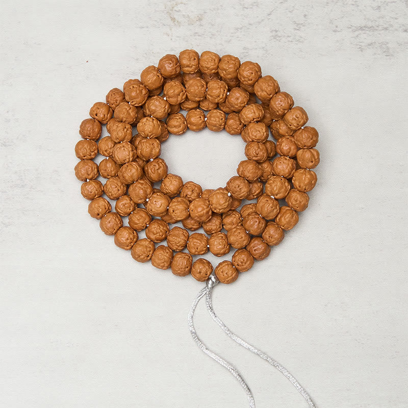 Nimara Ritual Tibetan 108 Beads Bodhi Seed Wealth Auspiciousness Mala