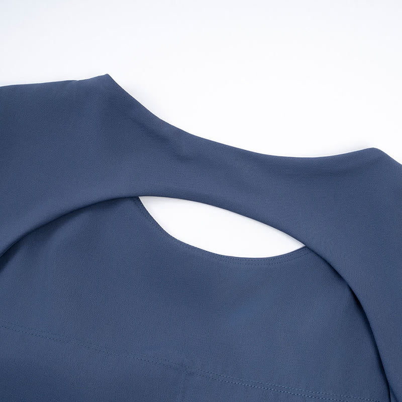 Nimara Ritual Long Sleeve Backless Bra Sports Fitness Yoga Women's Tank Top