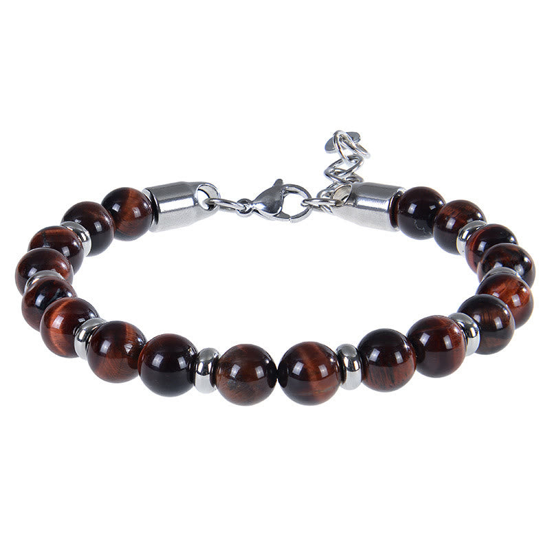 Nimara Ritual Tiger Eye Various Natural Stone Beads Protection Bracelet