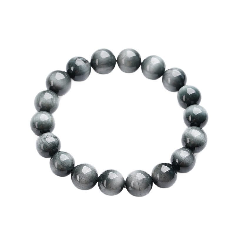Nimara Ritual Eagle's Eye Stone Positive Calm Beaded Bracelet