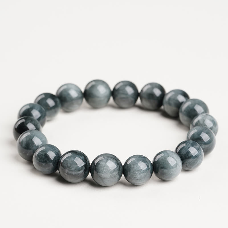 Nimara Ritual Eagle's Eye Stone Positive Calm Beaded Bracelet