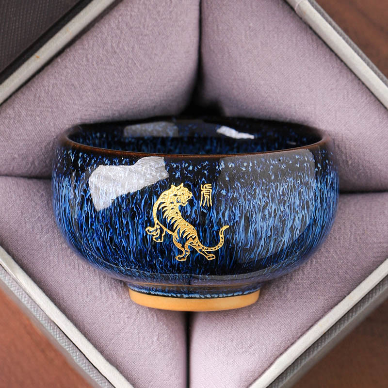 Nimara Ritual Chinese Zodiac Year Of The Horse Ceramic Teacup Kung Fu Tea Cup 135ml
