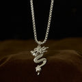 Nimara Ritual Dragon Copper Balance Luck Necklace Pendant