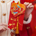 Nimara Ritual Embroidery Year Of The Horse 2026 New Year Tassel Chinese Red Envelope