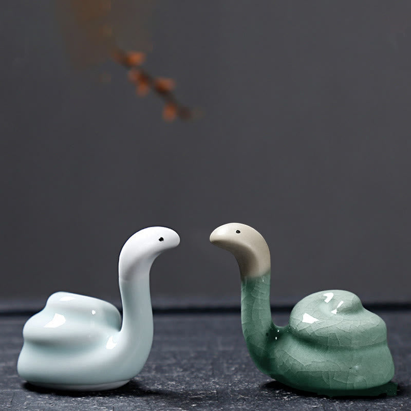 Nimara Ritual Chinese Zodiac Ceramic Tea Pet Home Decoration