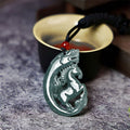 Nimara Ritual Year Of The Horse Dragon Jade Luck Necklace Pendants