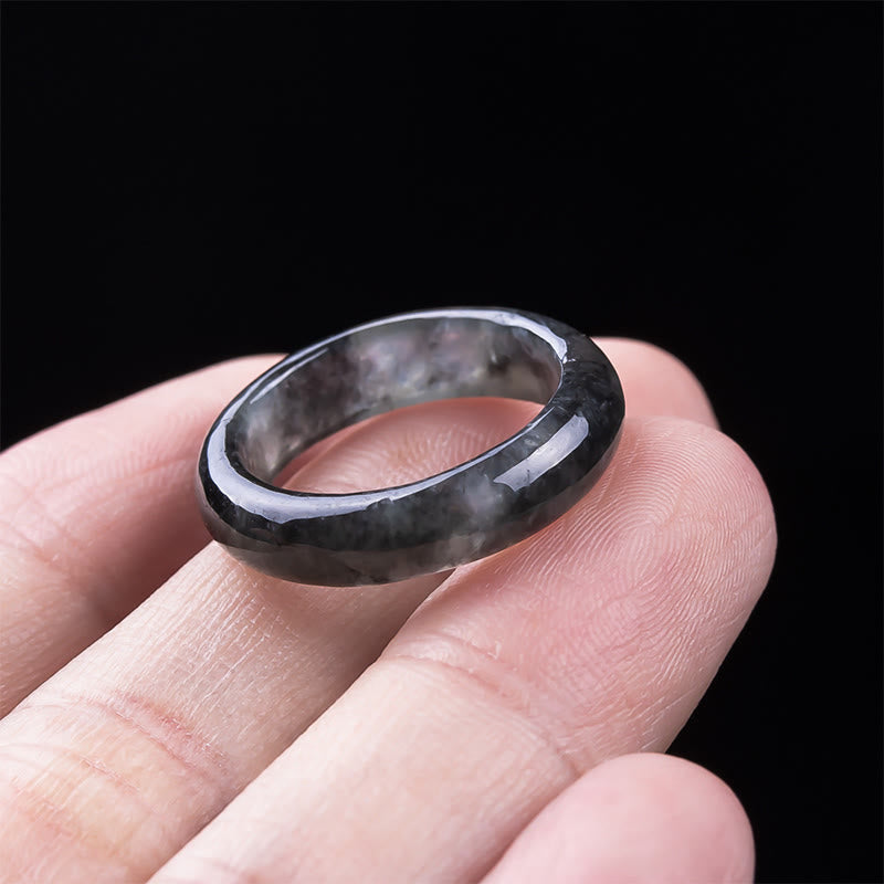 Nimara Ritual Jade Prosperity Luck Abundance Ring
