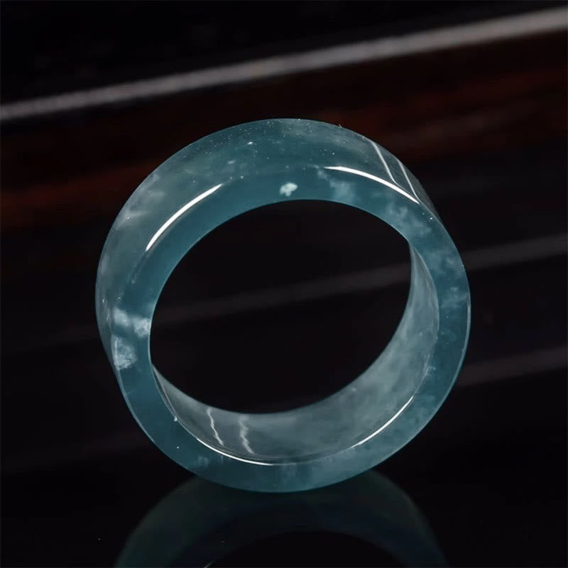 Nimara Ritual Jade Luck Abundance Prosperity Ring