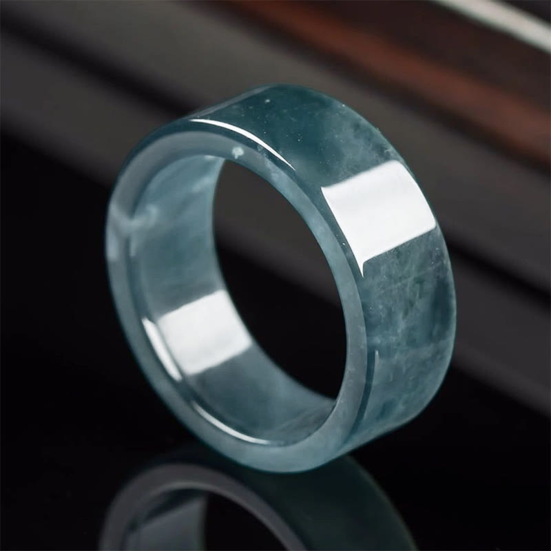 Nimara Ritual Jade Luck Abundance Prosperity Ring