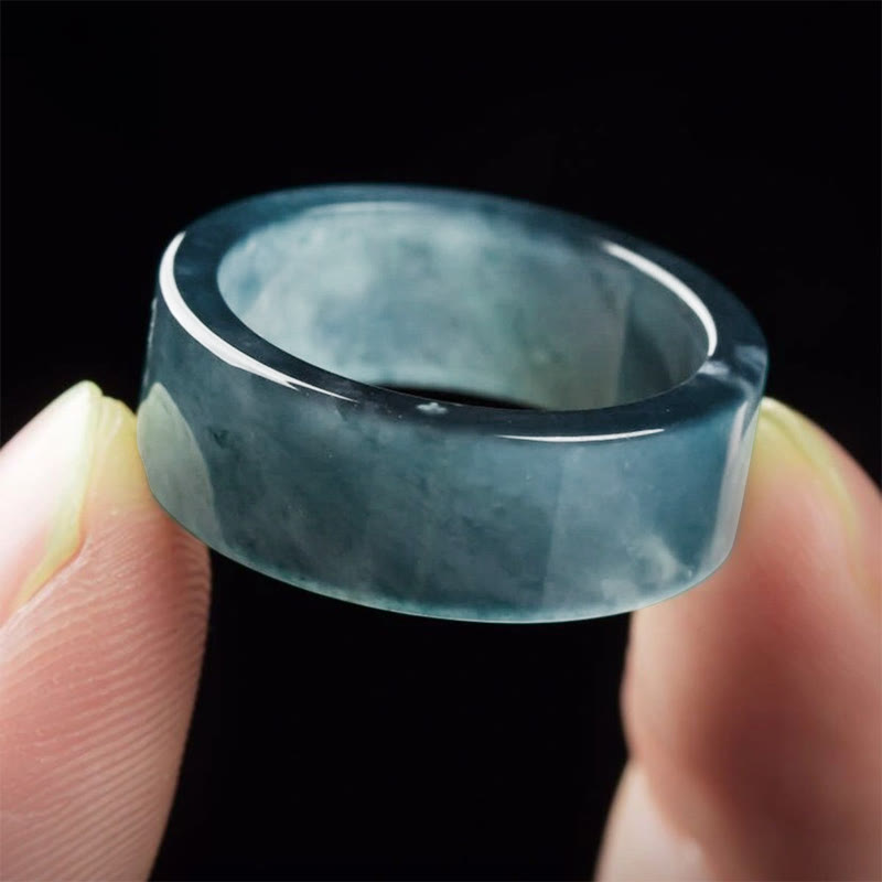 Nimara Ritual Jade Luck Abundance Prosperity Ring