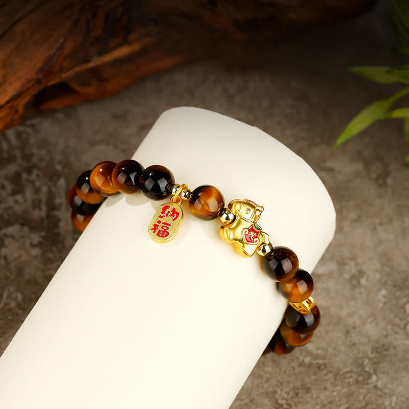 Nimara Ritual Year Of The Horse Tiger Eye Courage Bracelet