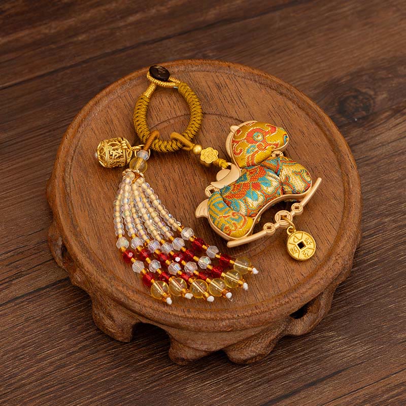 Nimara Ritual Year Of The Horse Embroidery Prosperity Key Chain