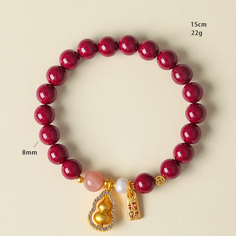 Nimara Ritual Cinnabar Blessing Attract Fortune Bracelet