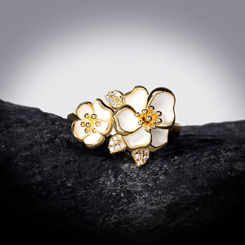 Nimara Ritual Daisy Copper Luck Balance Ring