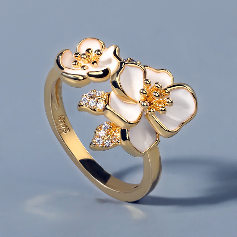Nimara Ritual Daisy Copper Luck Balance Ring