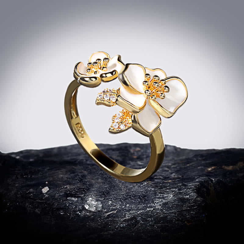 Nimara Ritual Daisy Copper Luck Balance Ring