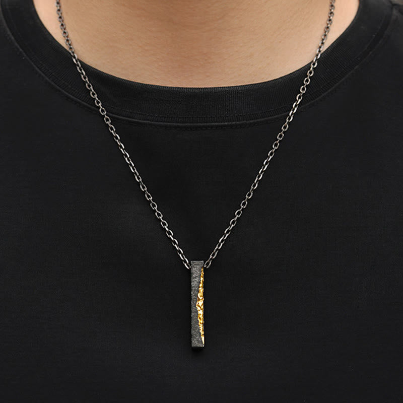 Nimara Ritual 999 Sterling Silver 999 Gold Om Mani Padme Hum Wisdom Necklace Pendant