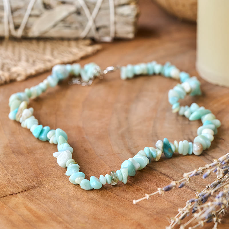 Nimara Ritual Natural Crystal Stone Luck Necklace